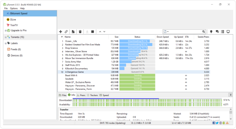 Download µTorrent Classic for Desktop