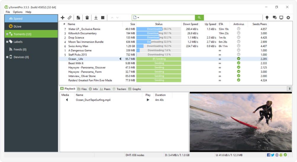 Buy µTorrent Classic Pro