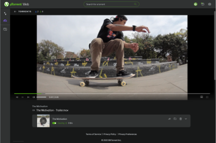 µTorrent Web